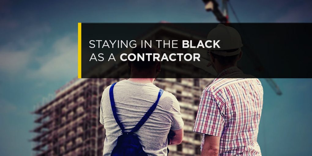 styling in the black as contractor